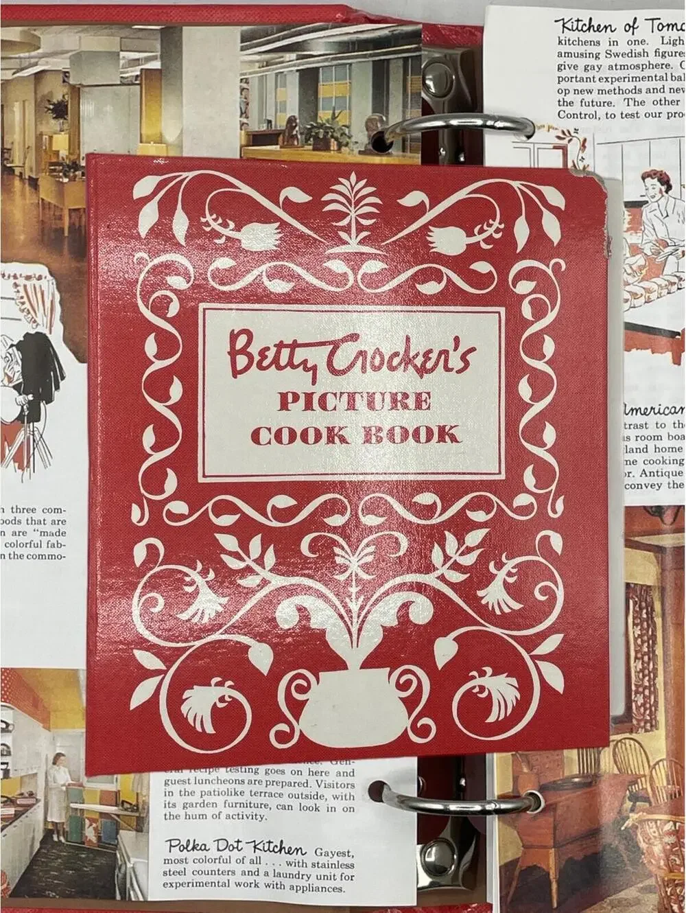 Vintage Betty Crocker's Picture Cookbook: 1950 Facsimile, Ring Binder